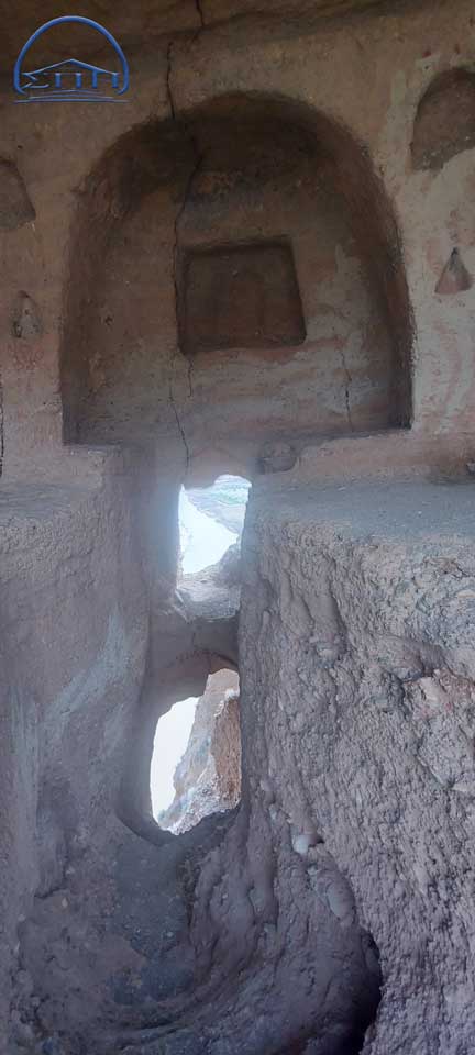 اتاقی از قلعه بهستان ماهنشان